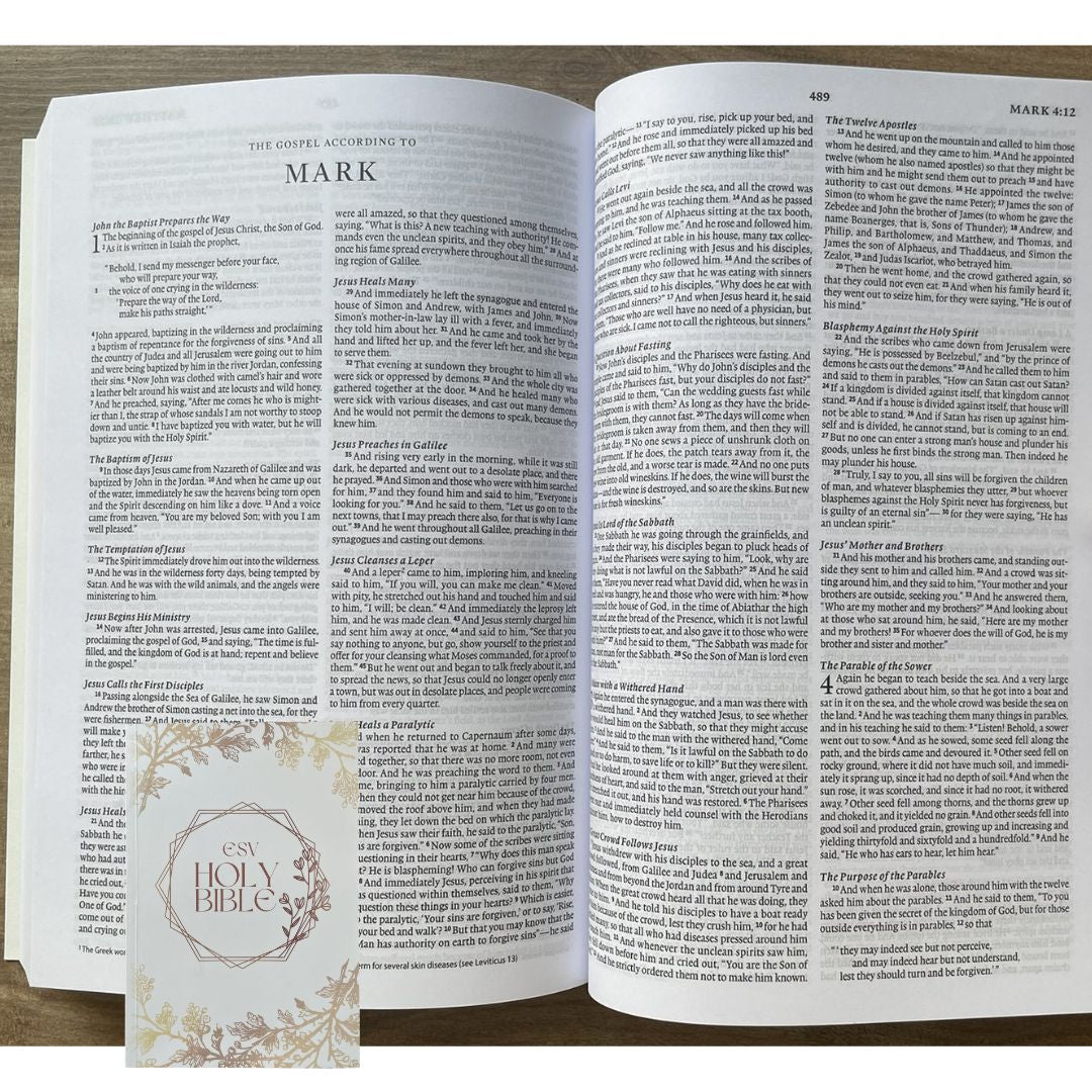 Wedding Bible (English Standard Version / ESV - Old and New Testament) Brand new paperback, 6.25 x 1 x 9 inches