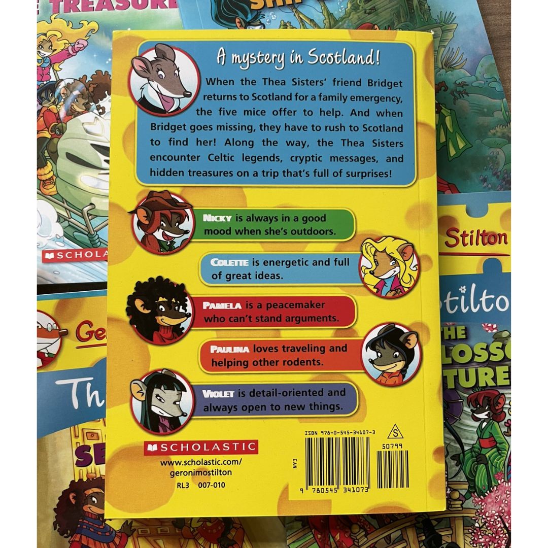 Thea Stilton 1-10 (10 books) brand new softcover, no box