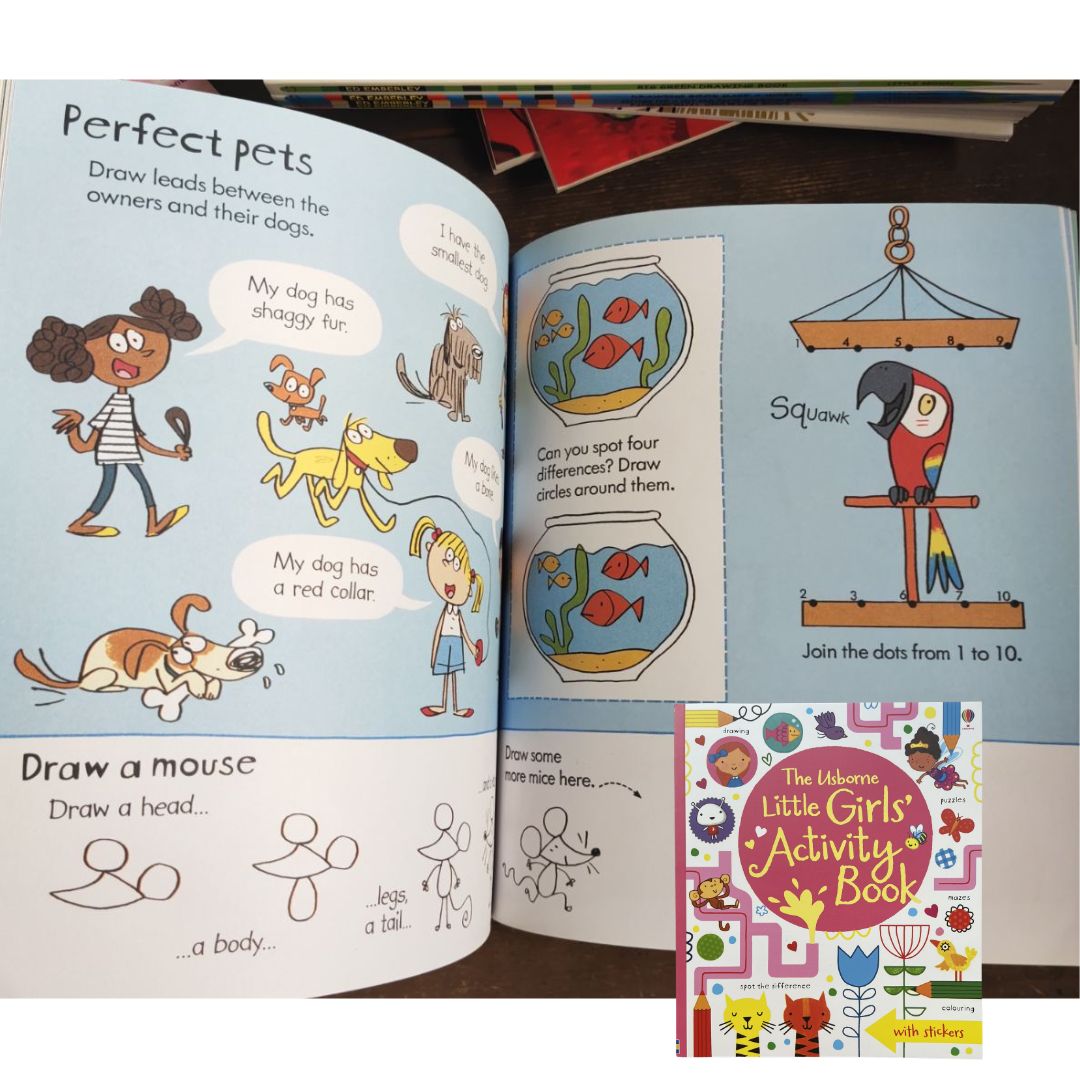 Usborne Activity book (Little GIRLS')