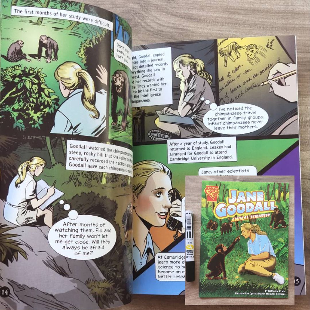 Graphic Library: Biographies (15 books) softcover, NO box