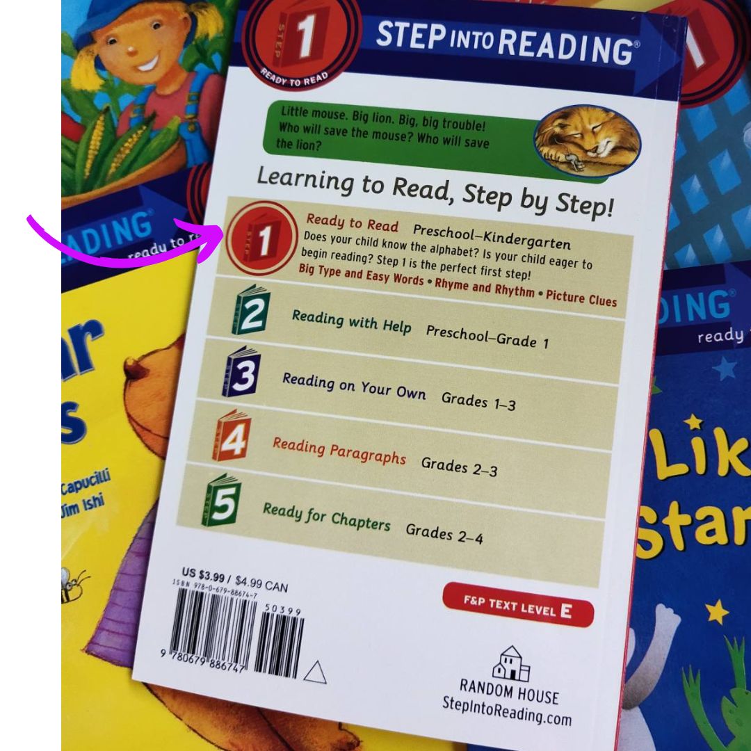 Clearance SALE Step Into Reading (LEVEL ONE) 30 BOOKS, brand new softcover, no box