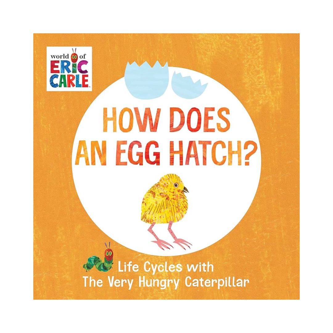 World of Eric Carle: Life Cycles with The Very Hungry Caterpillar (SINGLES, brand new Board Book, with SLIGHT DENTS on book cover) (How Does a Caterpillar Change / How Does an Egg Hatch / How Does a Tadpole Grow / How Does a Seed Sprout)