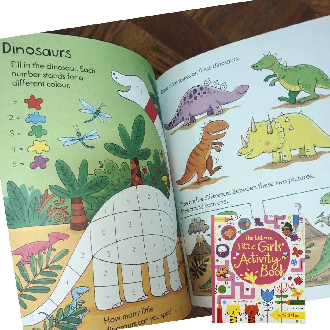 Usborne Activity book (Little GIRLS')