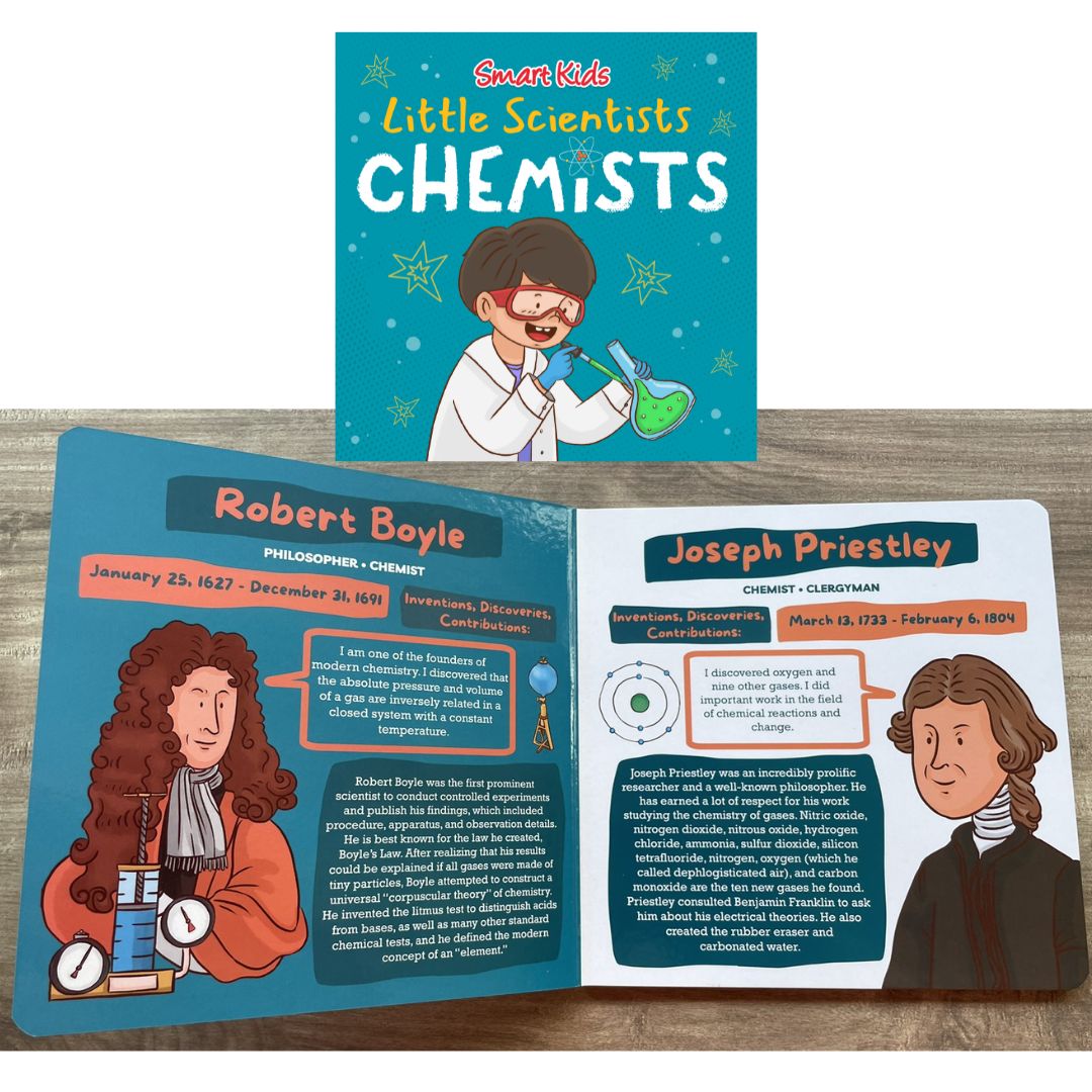 Smart Kids Little Scientists ASTRONOMERS / CHEMISTS / PHYSICISTS / EARTH AND LIFE SCIENTISTS (Board Book / SINGLES)