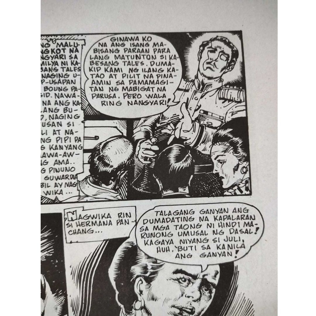 Tagalog Comics - Florante at Laura // Dr Jose Rizal // El Filibusterismo // Noli Me Tangere // ibong Adarna (newsprint)