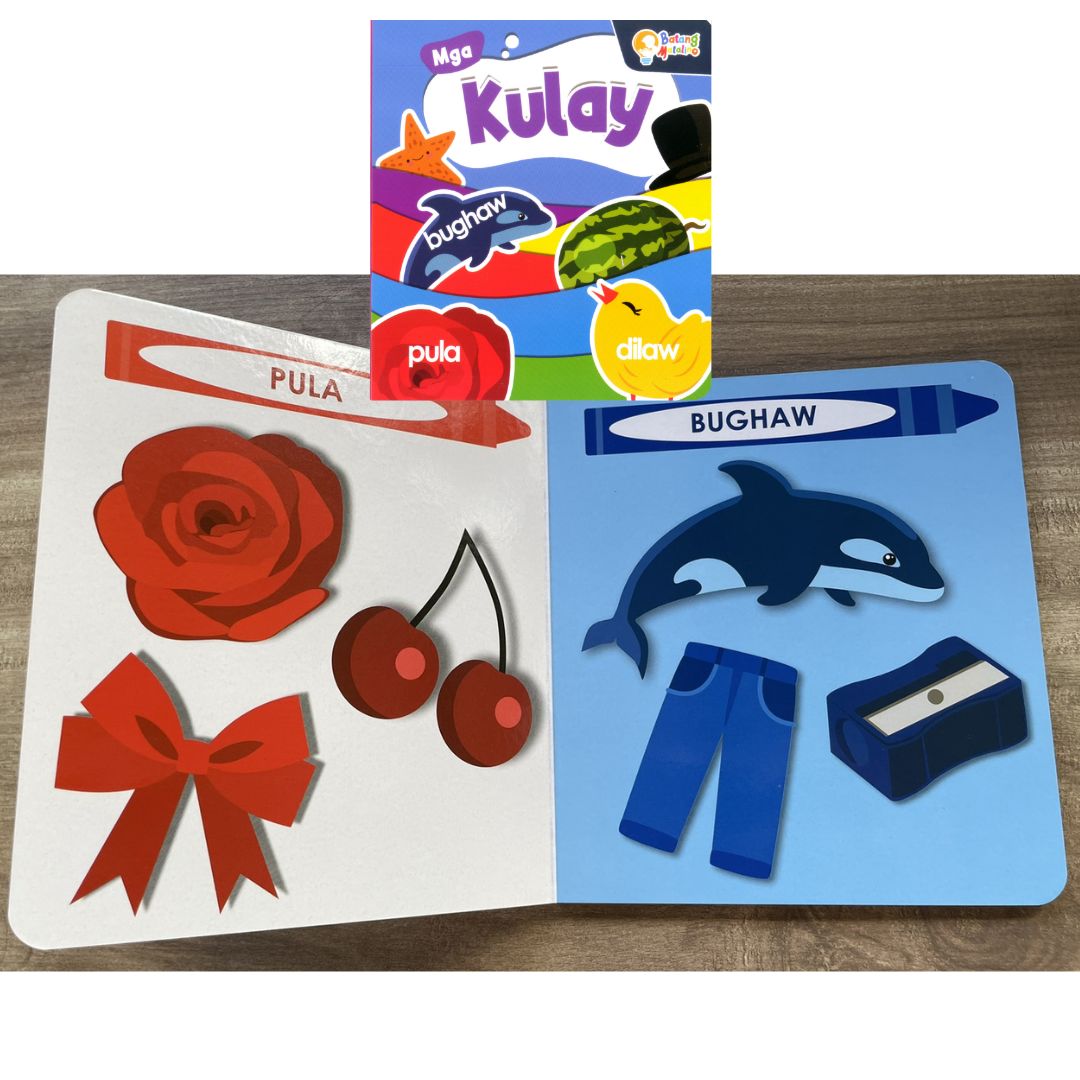 BATANG MATALINO Board Book (Mga Bahagi ng Ating Katawan // Mga Kulay) SINGLES, brand new, Filipino