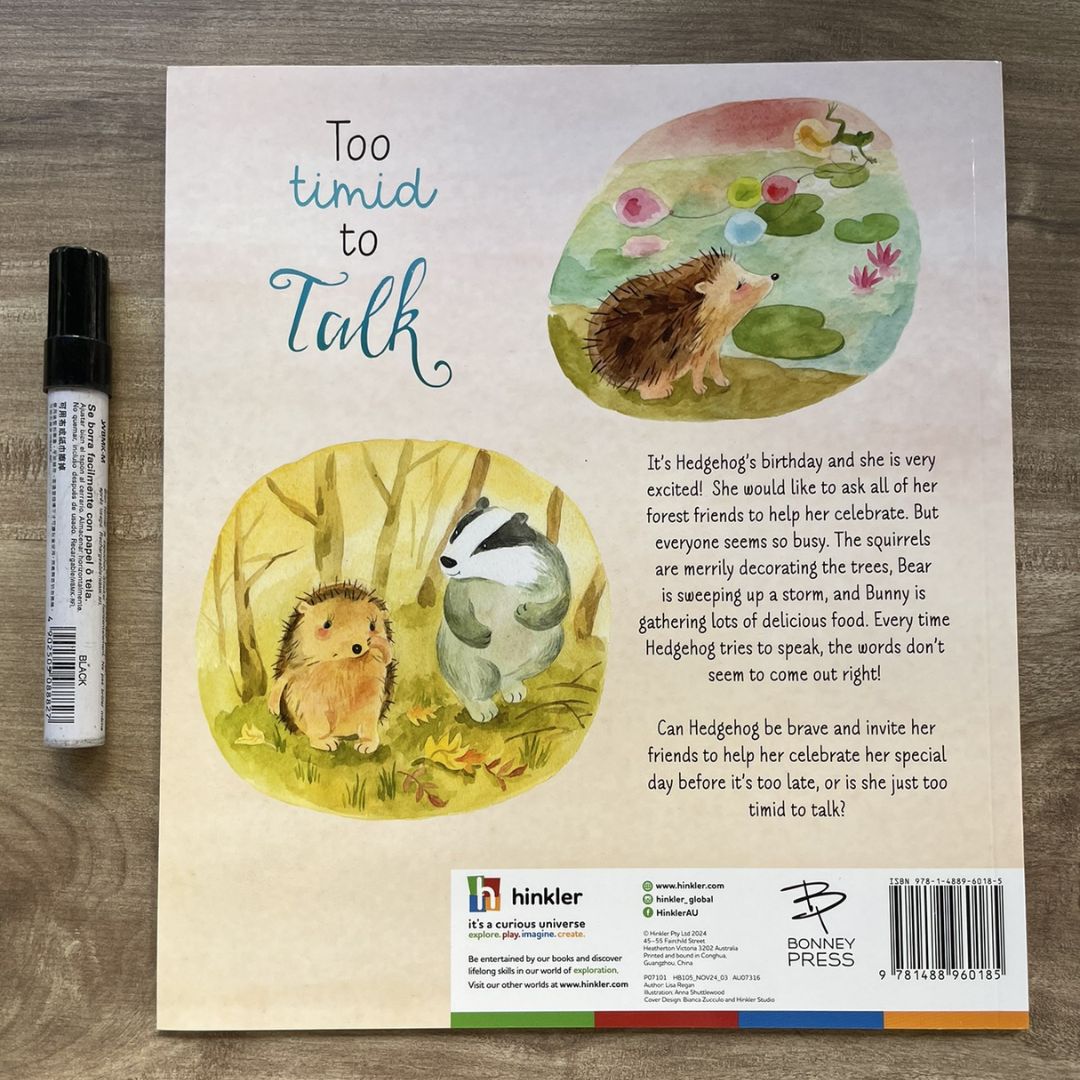 Too Shy to Sing // Too Timid to Talk (Storybooks Picture Flats, SINGLES) brand new softcover