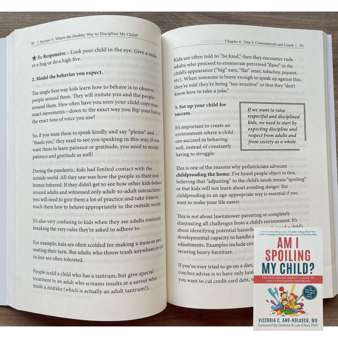 Am I Spoiling My Child? (brand new softcover) by Dr. Victoria Ang-Nolasco