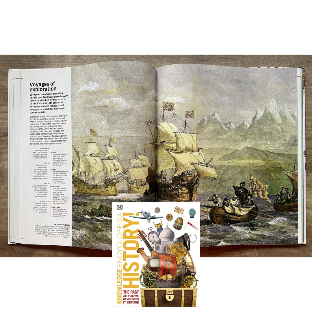 DK Knowledge Encyclopedia History!: The Past as You've Never Seen it Before (hardcover)