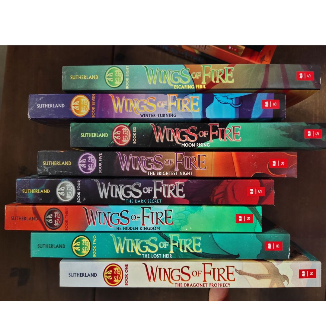 Wings of Fire Boxed Set (15 softcover books) Box with slight dents/folds