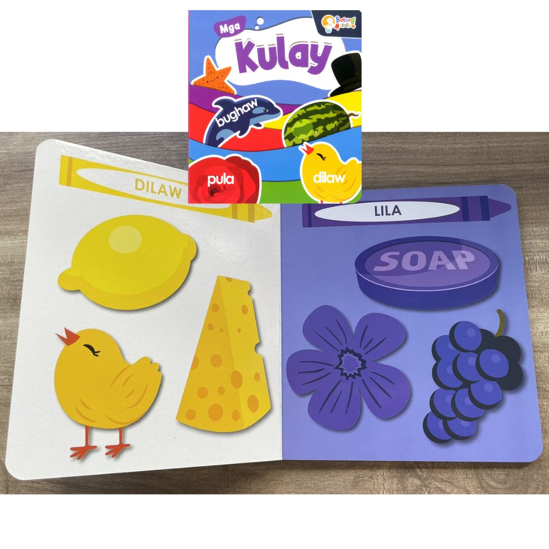 BATANG MATALINO Board Book (Mga Bahagi ng Ating Katawan // Mga Kulay) SINGLES, brand new, Filipino
