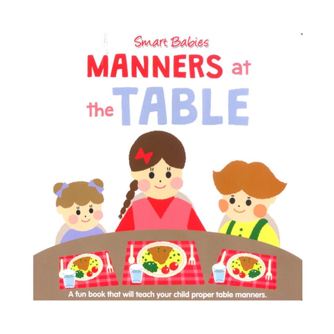 Manners Books || Hello | Table | Home | School (SINGLES) board books