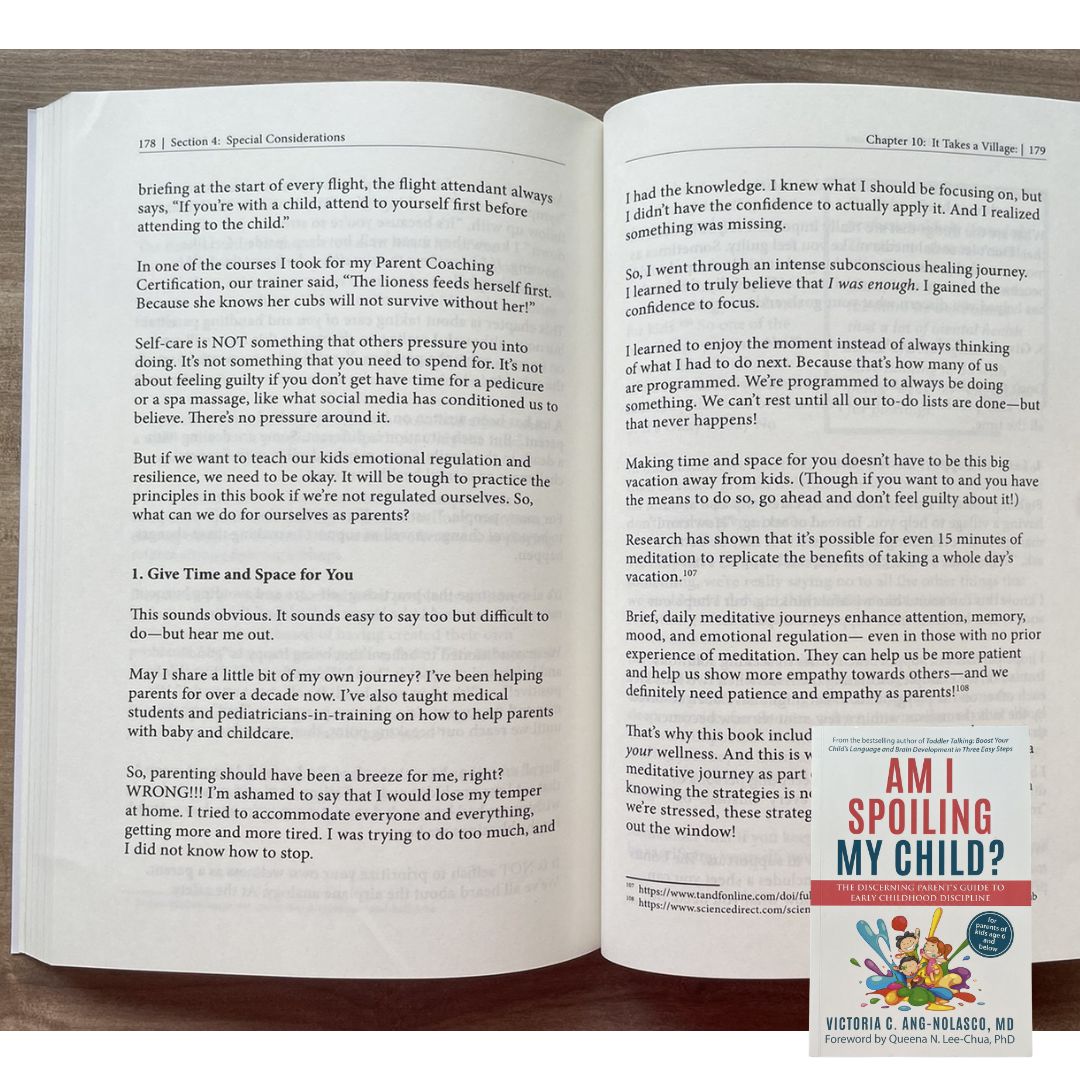 Am I Spoiling My Child? (brand new softcover) by Dr. Victoria Ang-Nolasco