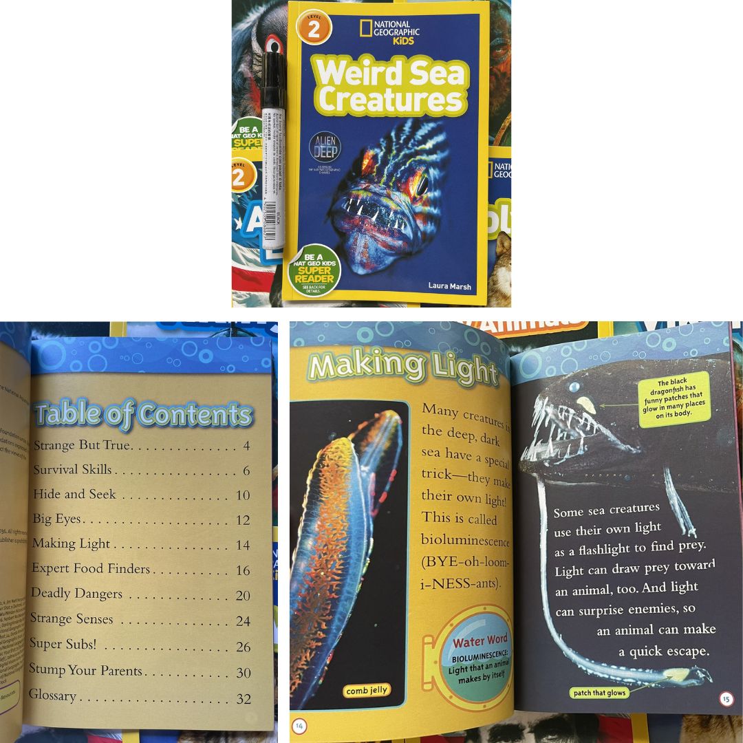 LEVEL 2: NATGEO National Geographic Books for Kids (41 books)