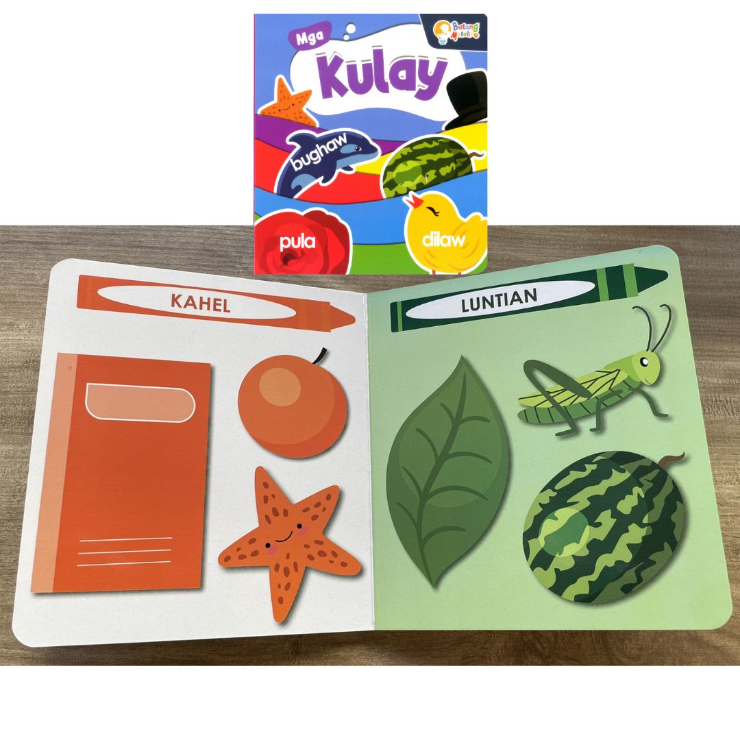 BATANG MATALINO Board Book (Mga Bahagi ng Ating Katawan // Mga Kulay) SINGLES, brand new, Filipino
