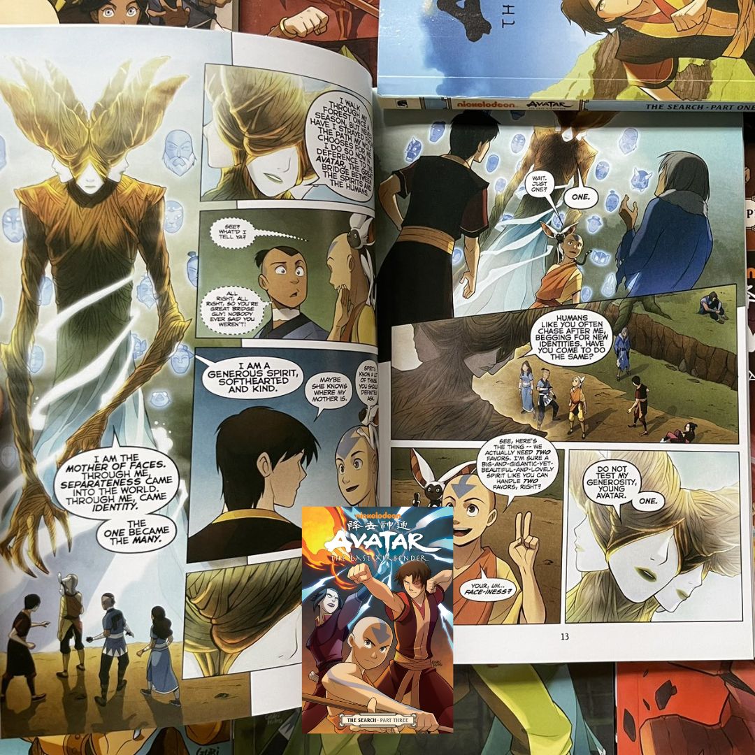 Avatar: The Last Airbender (SET 2) - The Promise / The Search / The Rift (9 books - NO BOX - softcover)