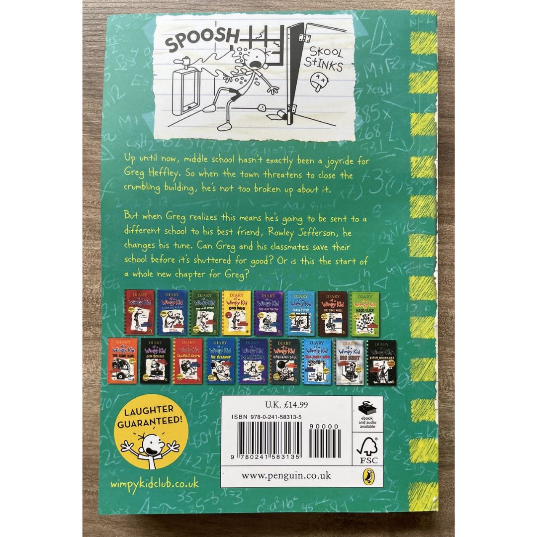 Wimpy Kid (set of 24 books) brand new softcover box set - BOX with SLIGHT DENTS, books no damage
