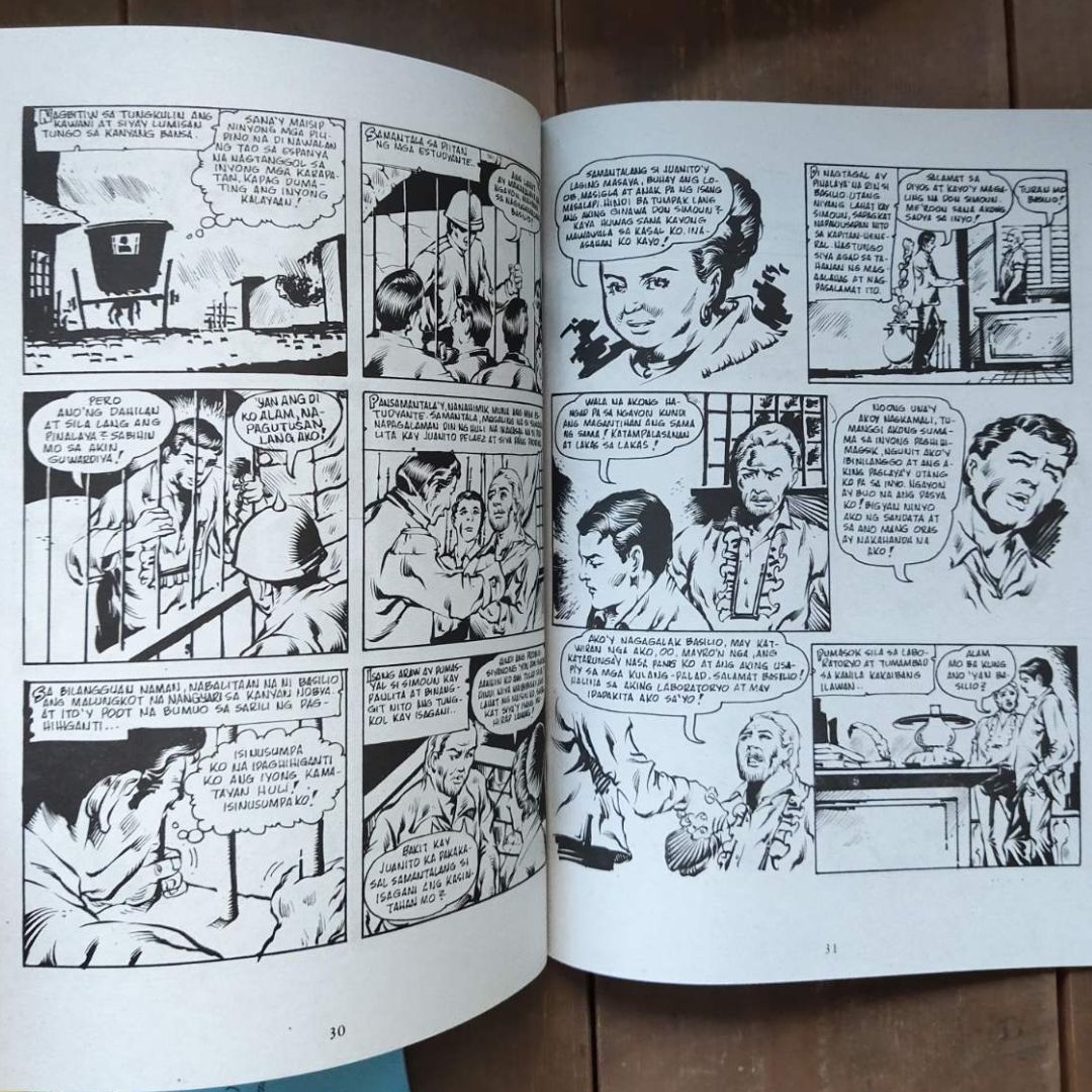 Tagalog Comics - Florante at Laura // Dr Jose Rizal // El Filibusterismo // Noli Me Tangere // ibong Adarna (newsprint)