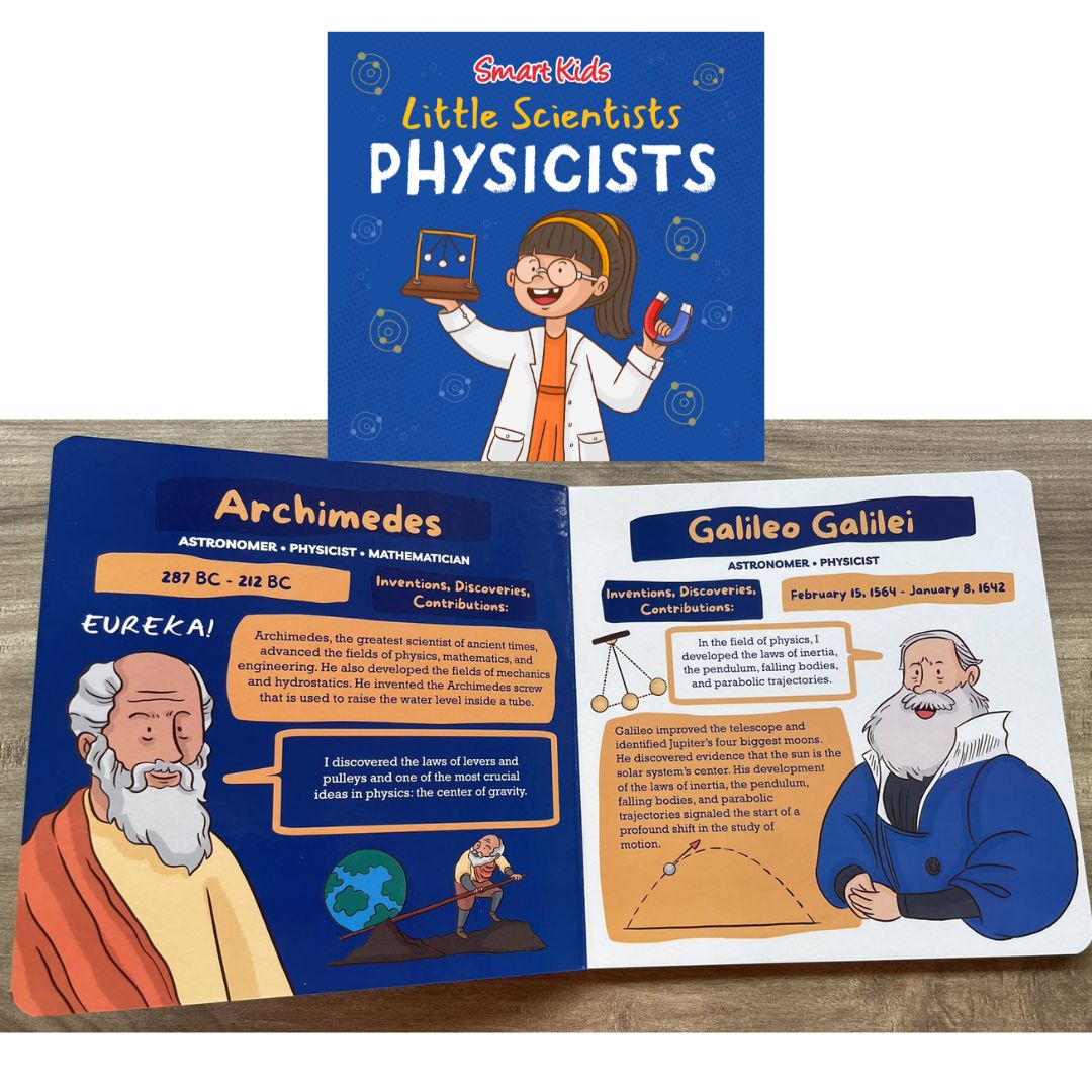 Smart Kids Little Scientists ASTRONOMERS / CHEMISTS / PHYSICISTS / EARTH AND LIFE SCIENTISTS (Board Book / SINGLES)