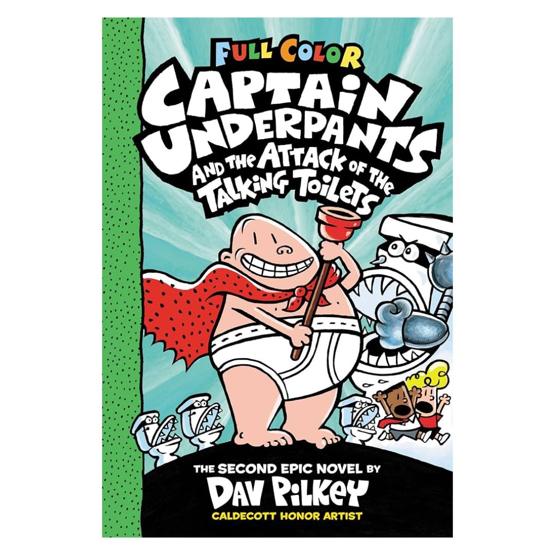 Captain Underpants COLORED (singles) brand new softcover