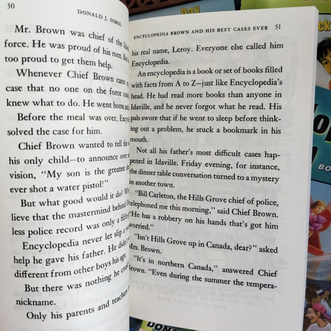 Encyclopedia Brown series, The Boy Detective (15 books) brand new paperbacks, no box