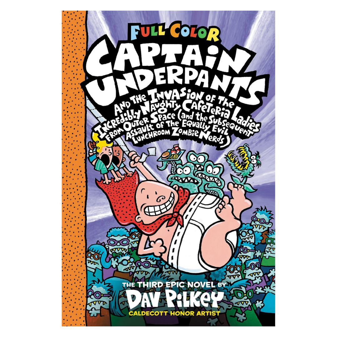 Captain Underpants COLORED (singles) brand new softcover