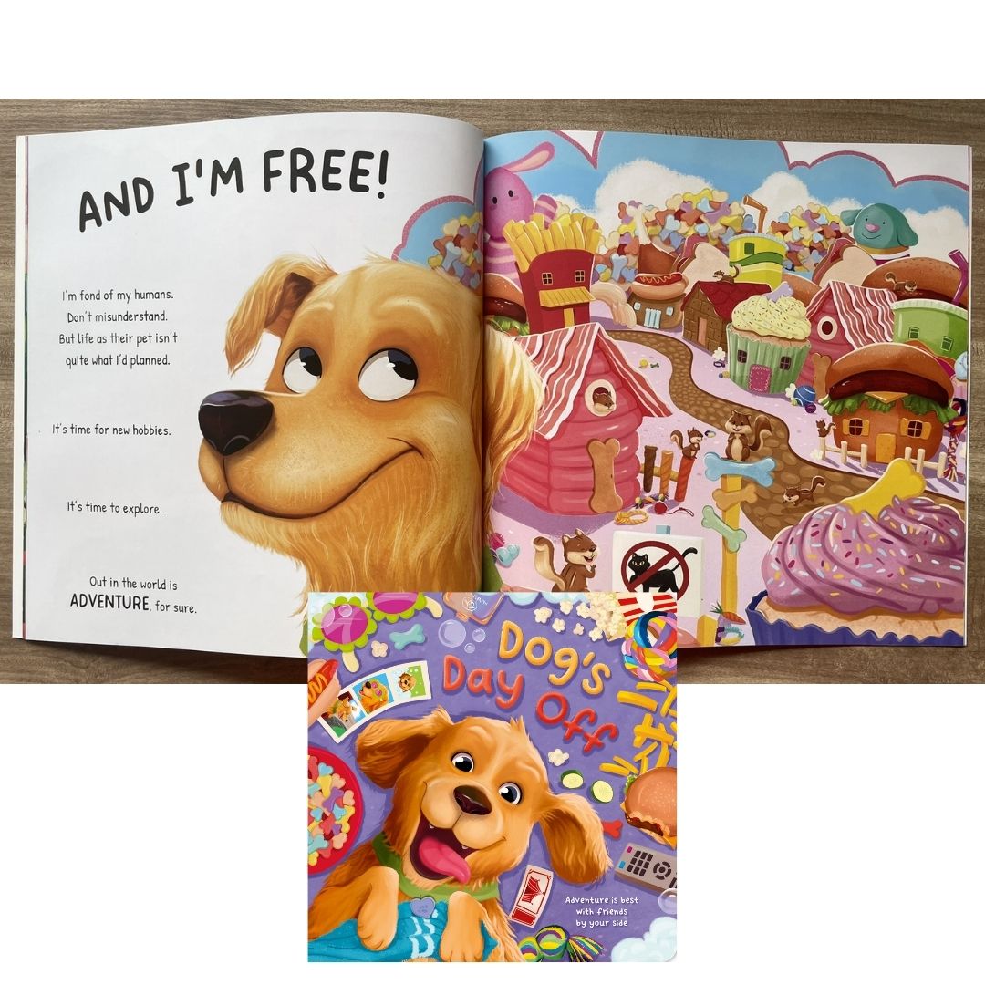 Dog's Day Off (Adventure is best with friends by your side) - Picture flats book