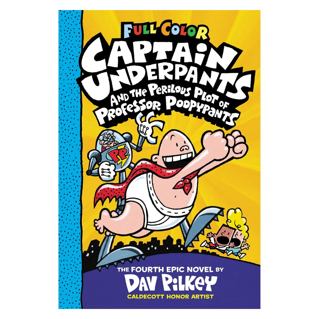 Captain Underpants COLORED (singles) brand new softcover
