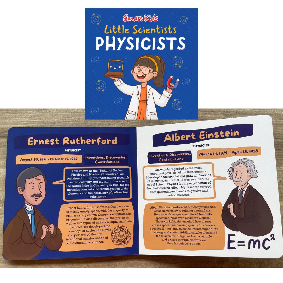 Smart Kids Little Scientists ASTRONOMERS / CHEMISTS / PHYSICISTS / EARTH AND LIFE SCIENTISTS (Board Book / SINGLES)