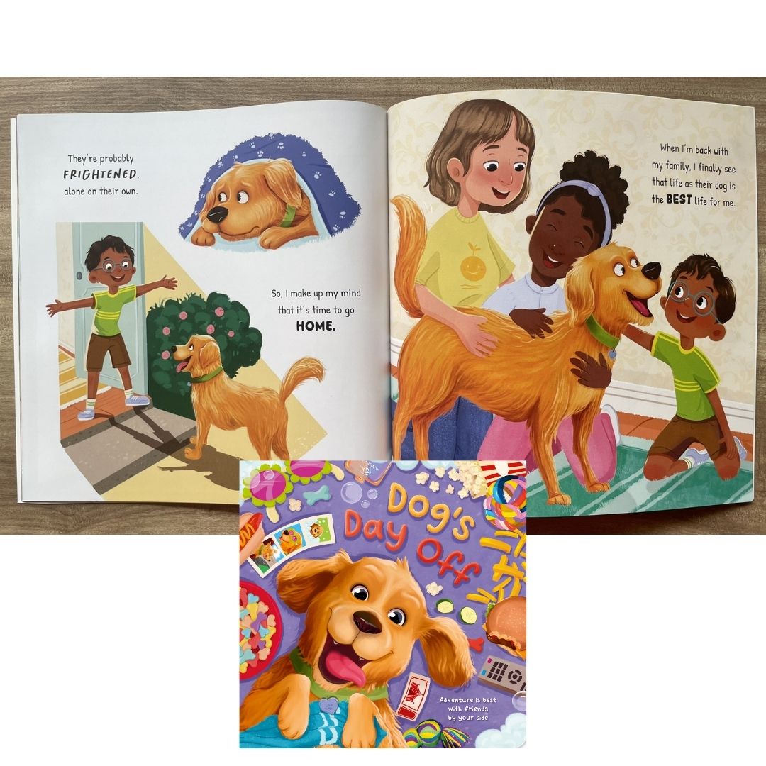 Dog's Day Off (Adventure is best with friends by your side) - Picture flats book