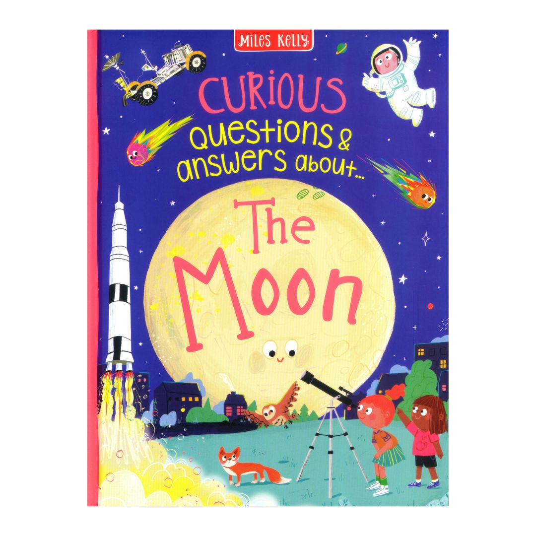 Curious Questions & Answers about THE MOON (Miles Kelly) hardcover