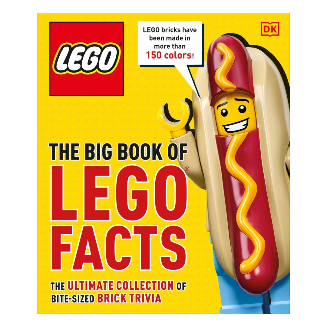 DK The Big Book of LEGO Facts (brand new hardcover, with slight dents on the book cover)