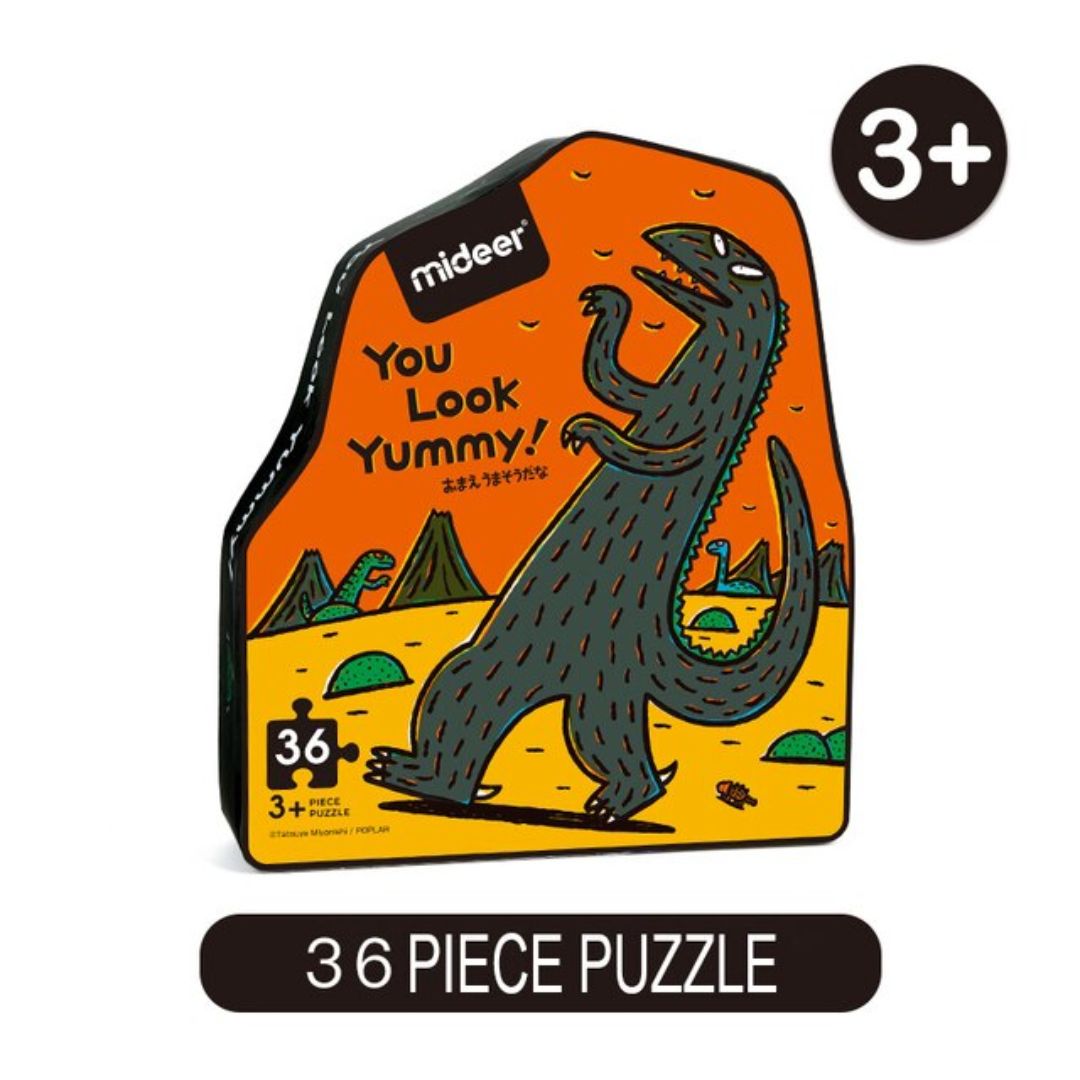 Mideer You Look Yummy! ( 36 pcs. Puzzle ) (Dinosaur) box set, brand new