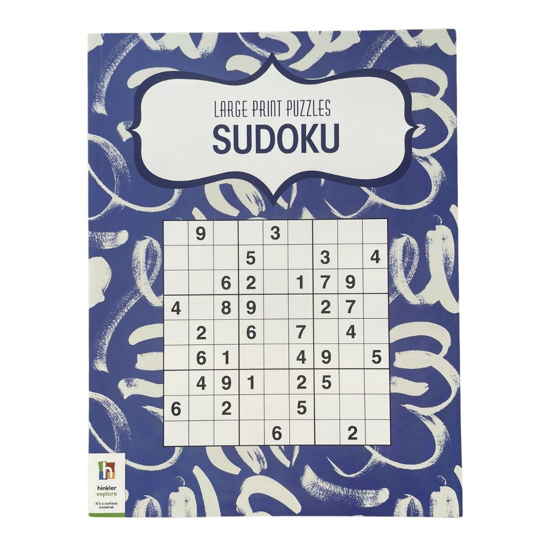 Large Print Puzzles: SUDOKU (softcover)