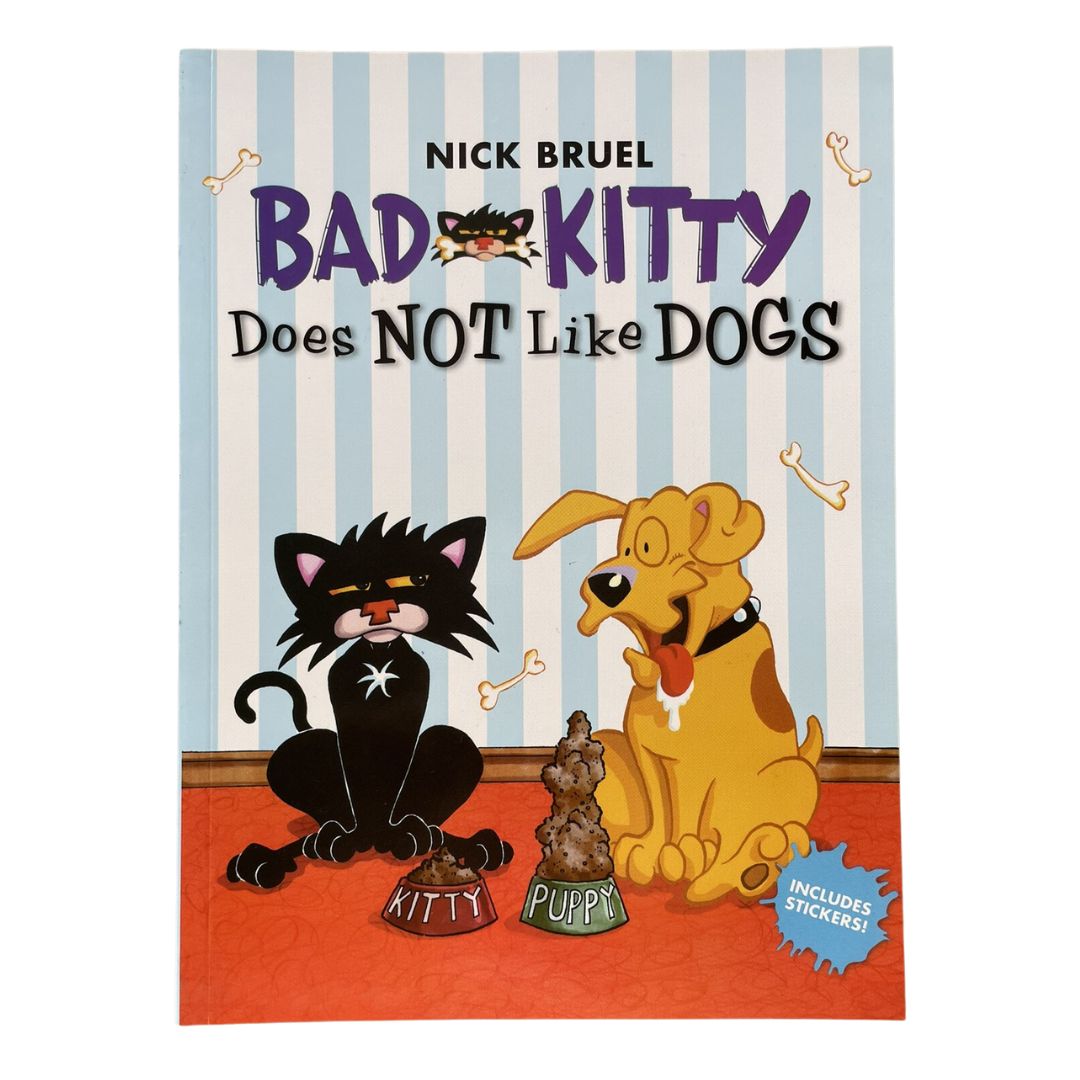Bad Kitty Does Not Like Dogs (softcover)