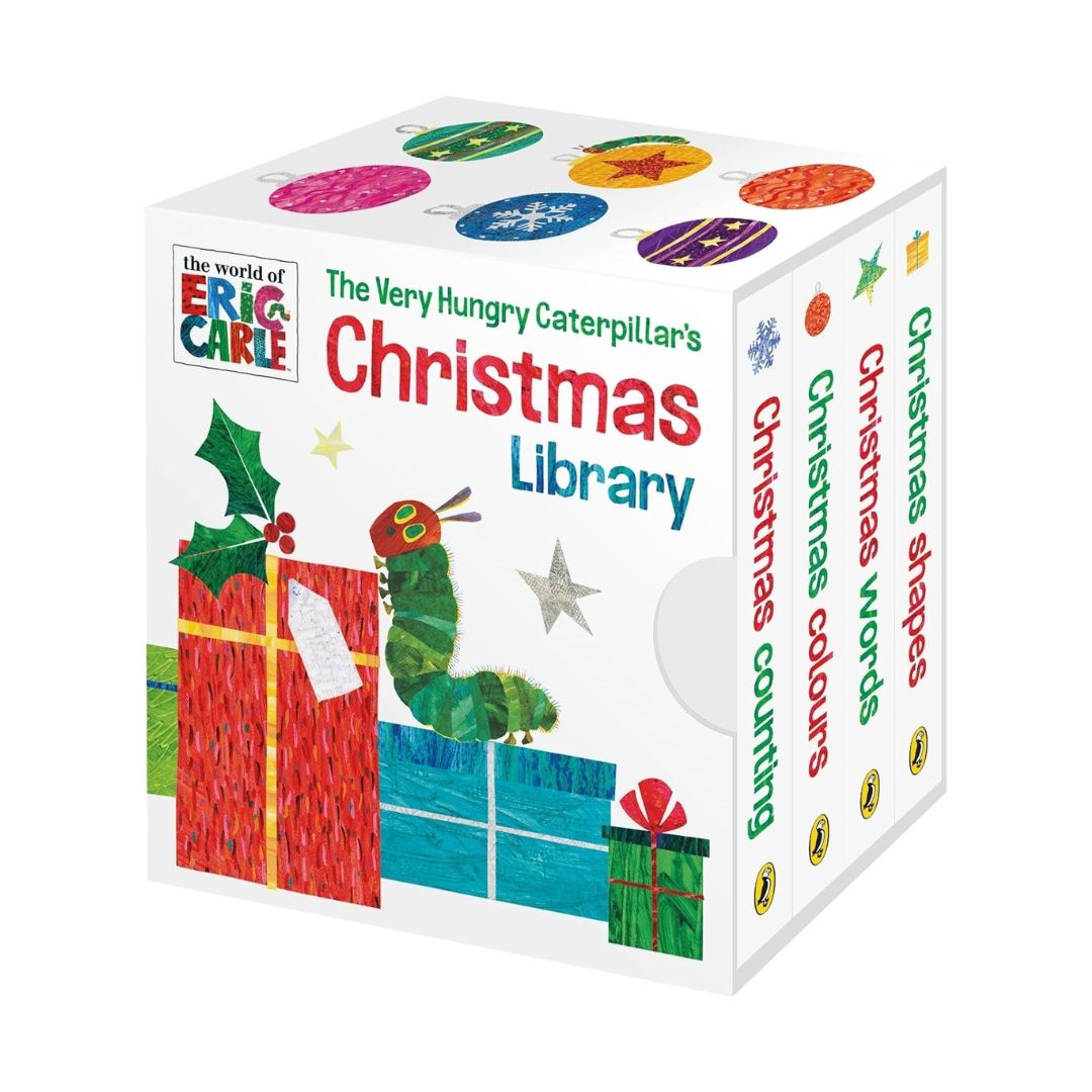 Eric Carle - Very Hungry Caterpillar's CHRISTMAS Little Library (4 - mini board books)
