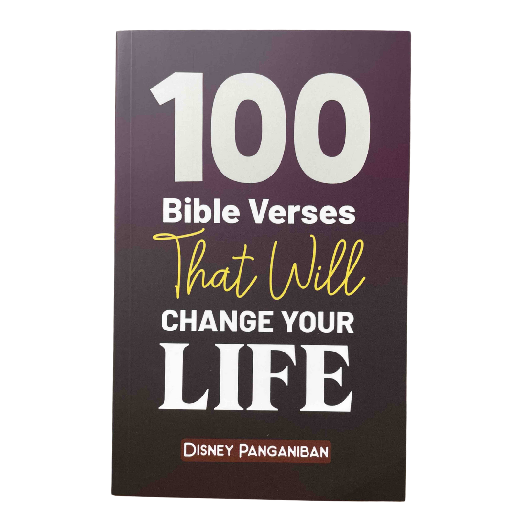 100 Bible Verses That Will Change Your Life (by Disney Panganiban) brand new softcover