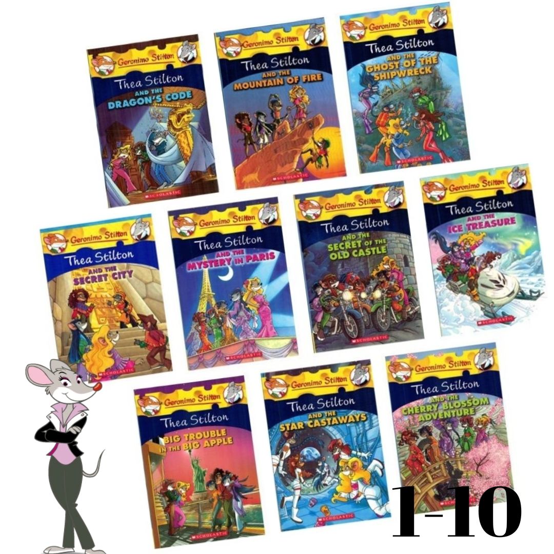 Thea Stilton 1-10 (10 books) brand new softcover, no box