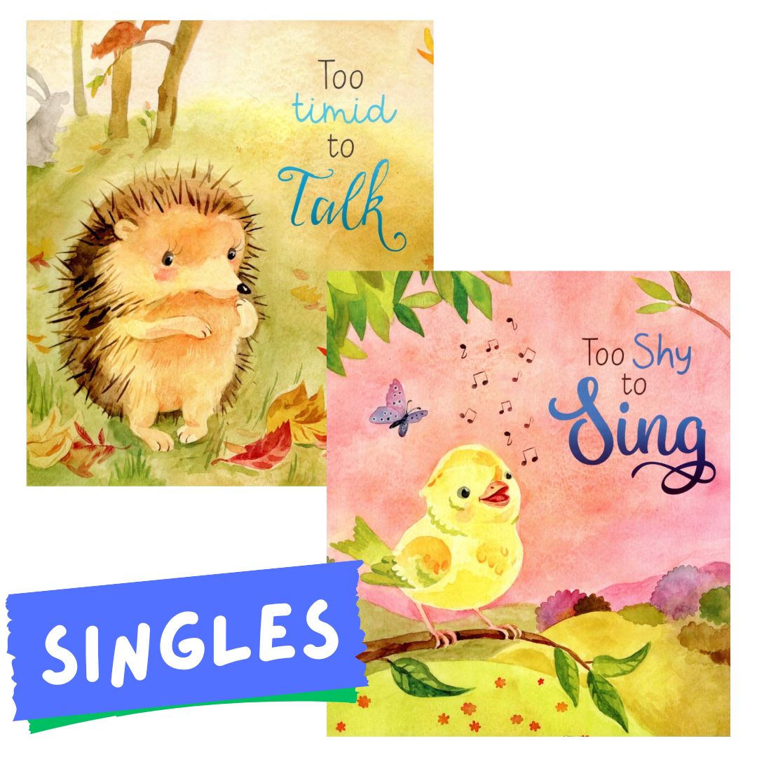Too Shy to Sing // Too Timid to Talk (Storybooks Picture Flats, SINGLES) brand new softcover