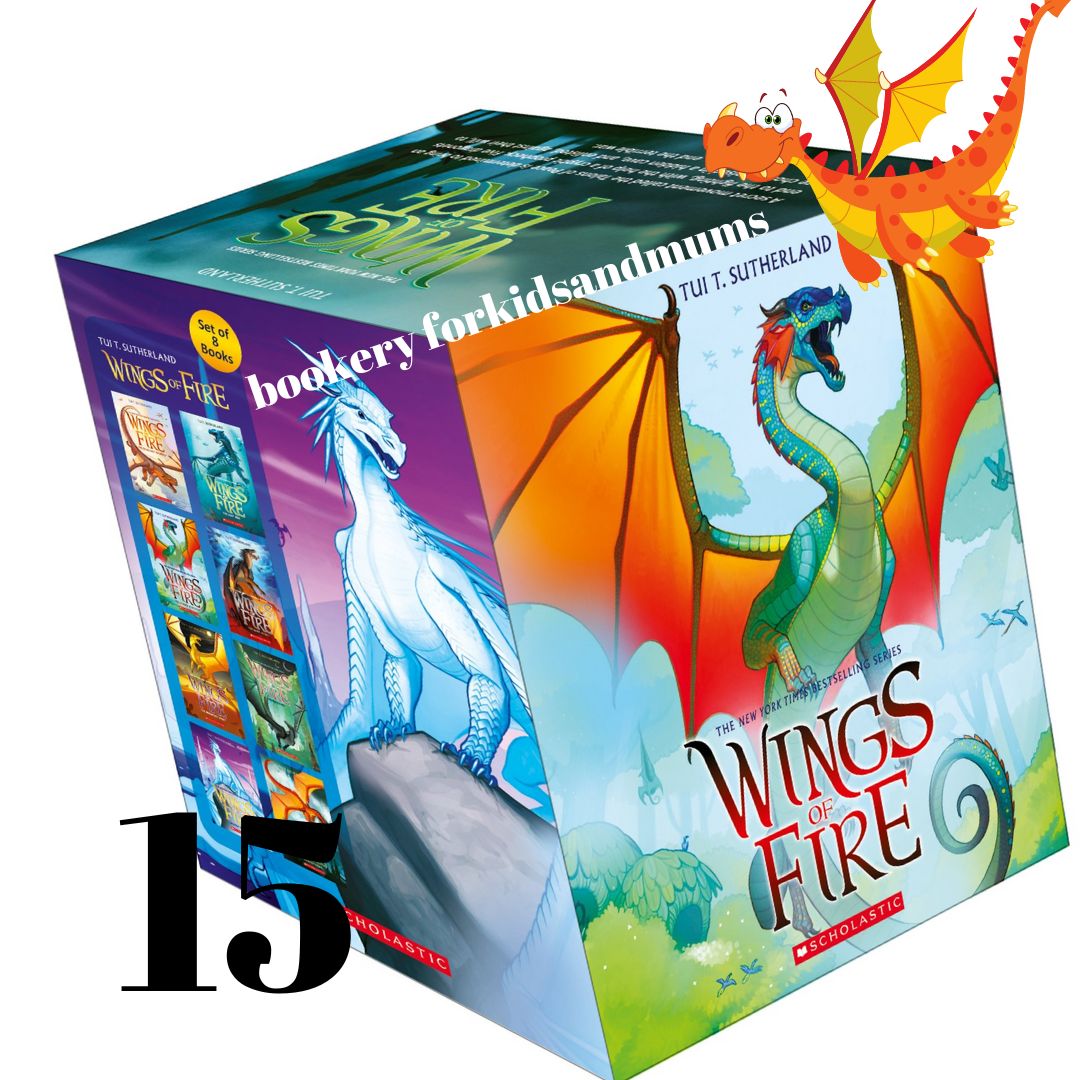 Wings of Fire Boxed Set (15 softcover books) Box with slight dents/folds
