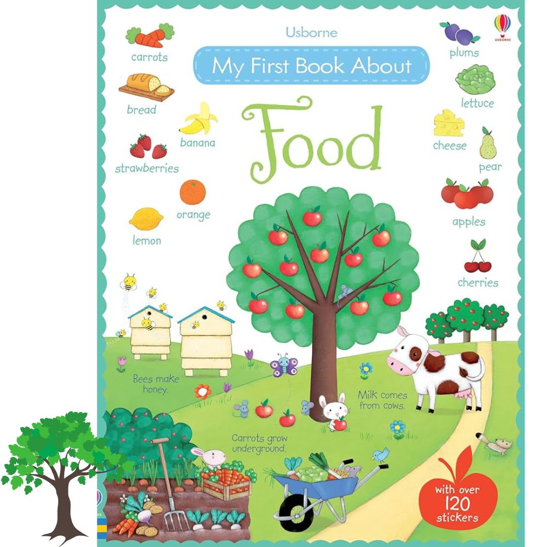 Usborne Sticker Book - My First Book About FOOD