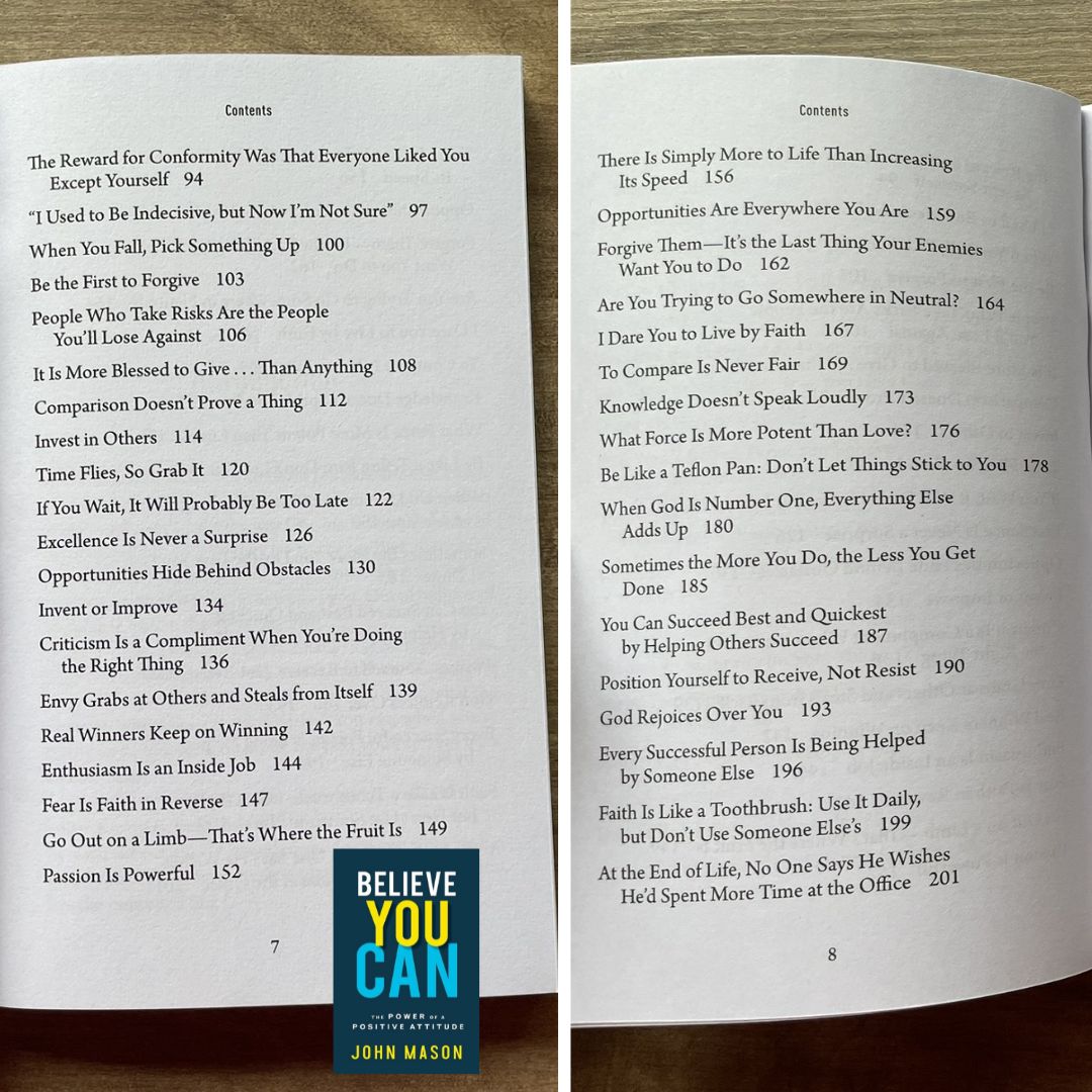 Never Give Up/ Be Uncommon/ Be Yourself/ Believe You Can/ The Power of You (by John Mason) (SINGLES) brand new softcover