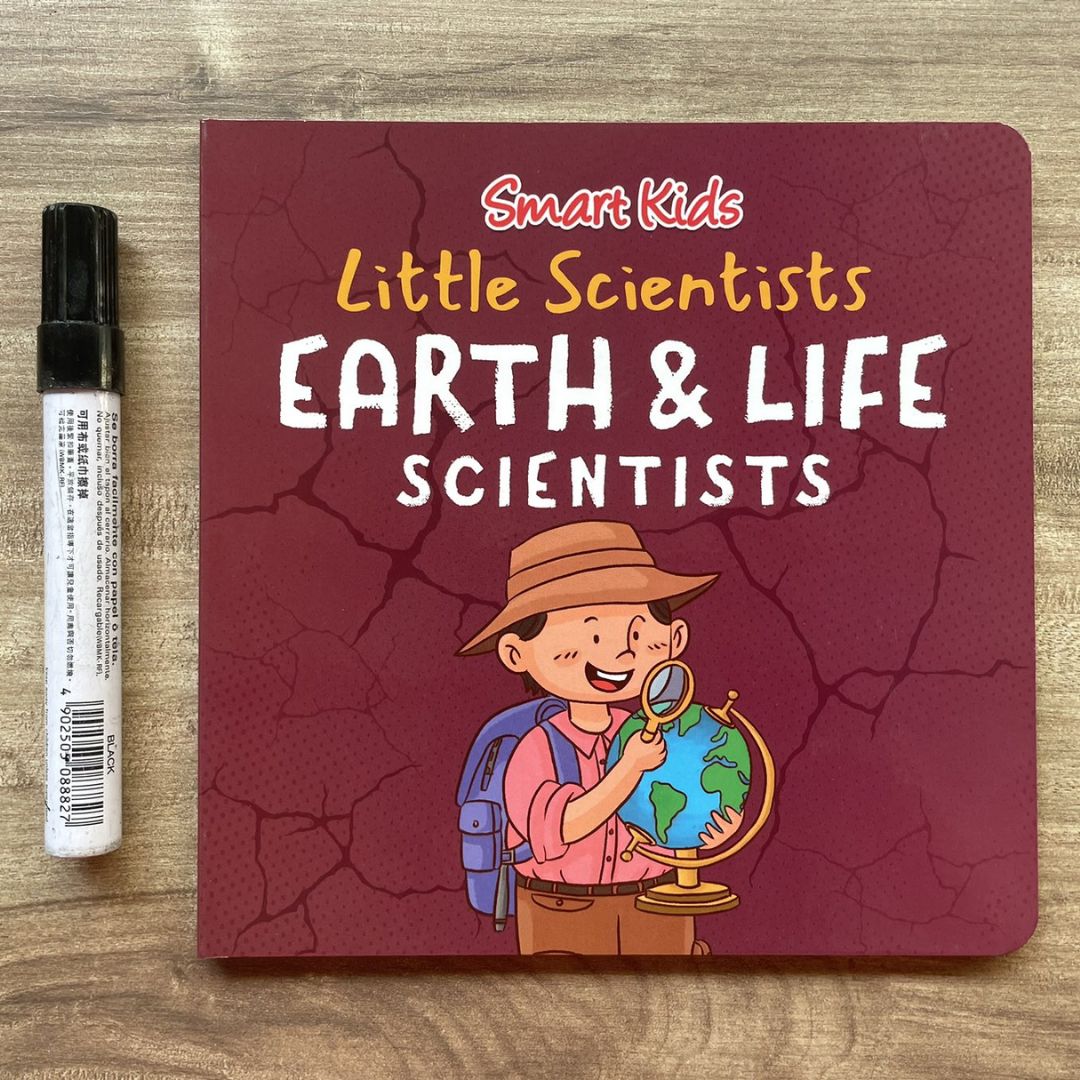 Smart Kids Little Scientists ASTRONOMERS / CHEMISTS / PHYSICISTS / EARTH AND LIFE SCIENTISTS (Board Book / SINGLES)