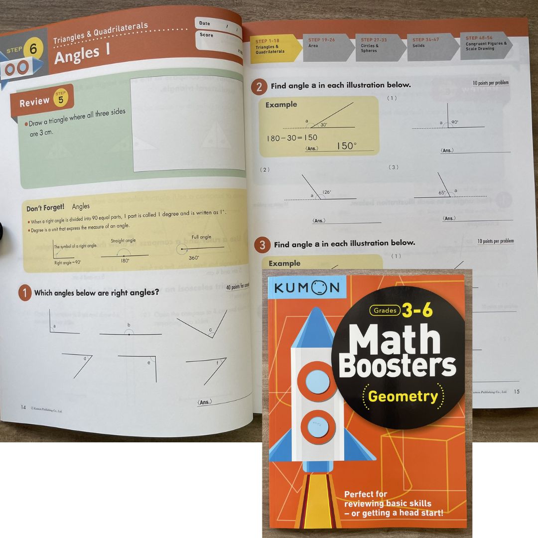 Kumon: Math Boosters (workbook) SINGLES