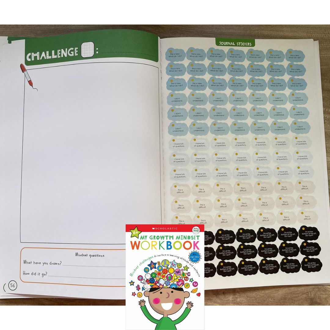 My Mindfulness / My Growth Mindset Workbook: Scholastic Early Learners (SINGLES) brand new Softcover, with SLIGHT DENTS on book cover