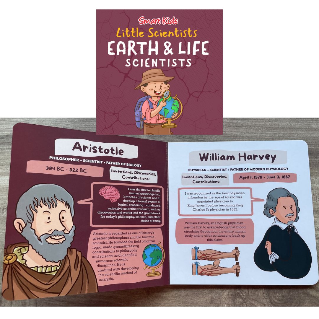 Smart Kids Little Scientists ASTRONOMERS / CHEMISTS / PHYSICISTS / EARTH AND LIFE SCIENTISTS (Board Book / SINGLES)