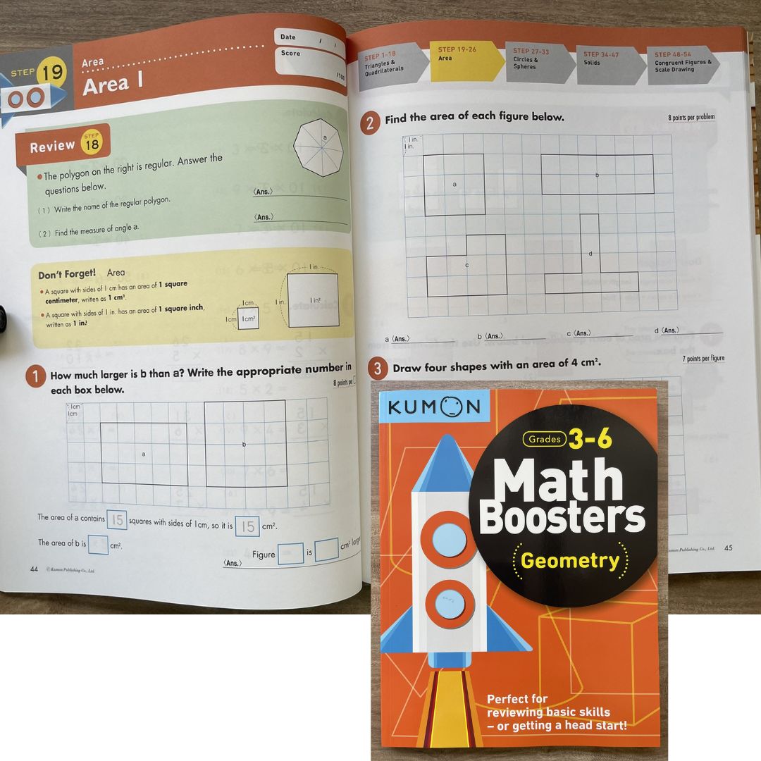 Kumon: Math Boosters (workbook) SINGLES