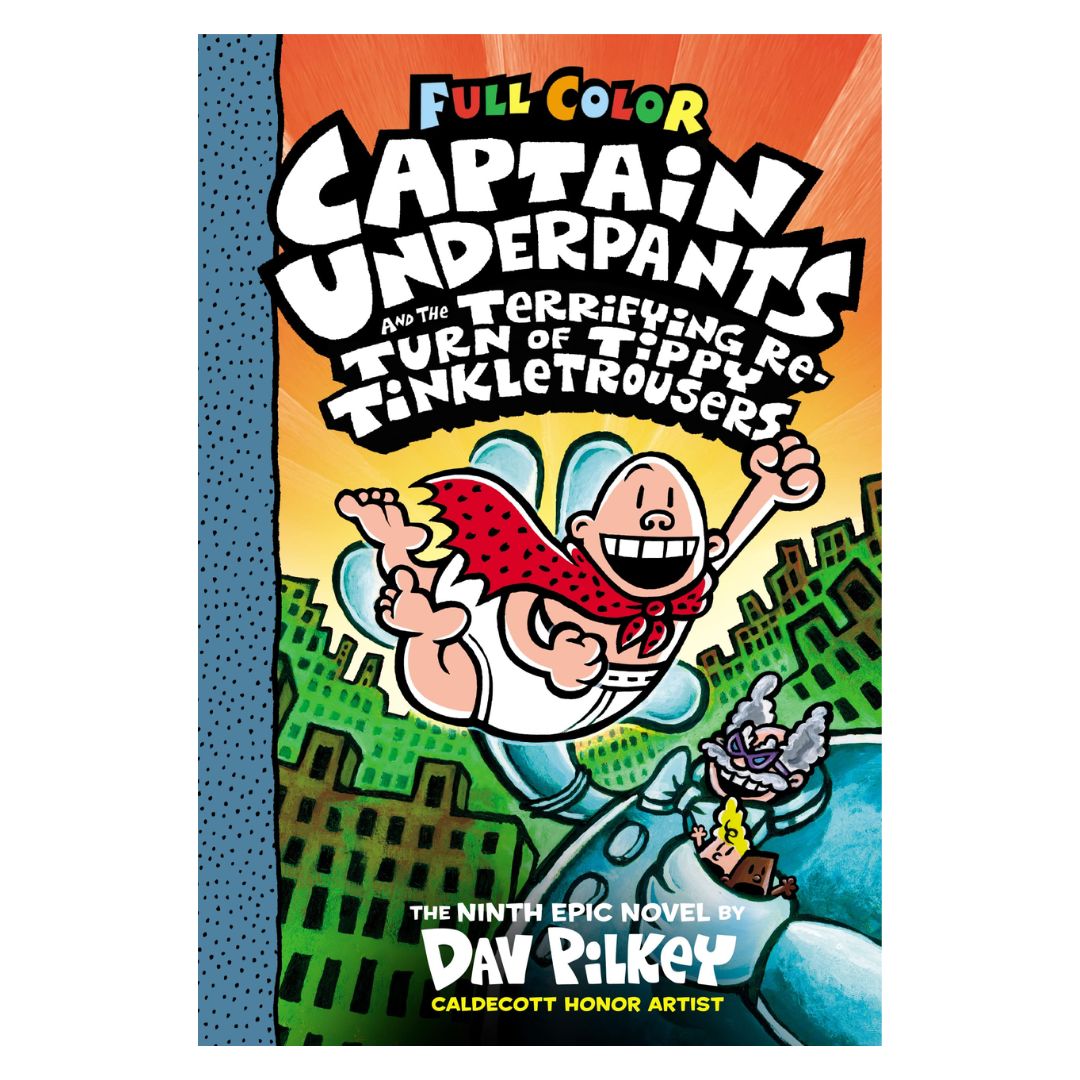 Captain Underpants COLORED (singles) brand new softcover