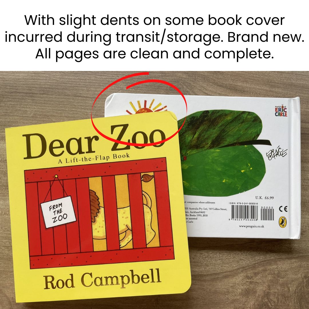 Eric Carle and other bestseller (BOARD BOOKS) singles, brand new - Baby Bear / Brown Bear / Panda Bear / Polar Bear / Dear Zoo / From Head to Toe/ Good Night Moon / Guess How Much I Love You / I am a Bunny / Today is Monday / The Very Hungry Caterpillar