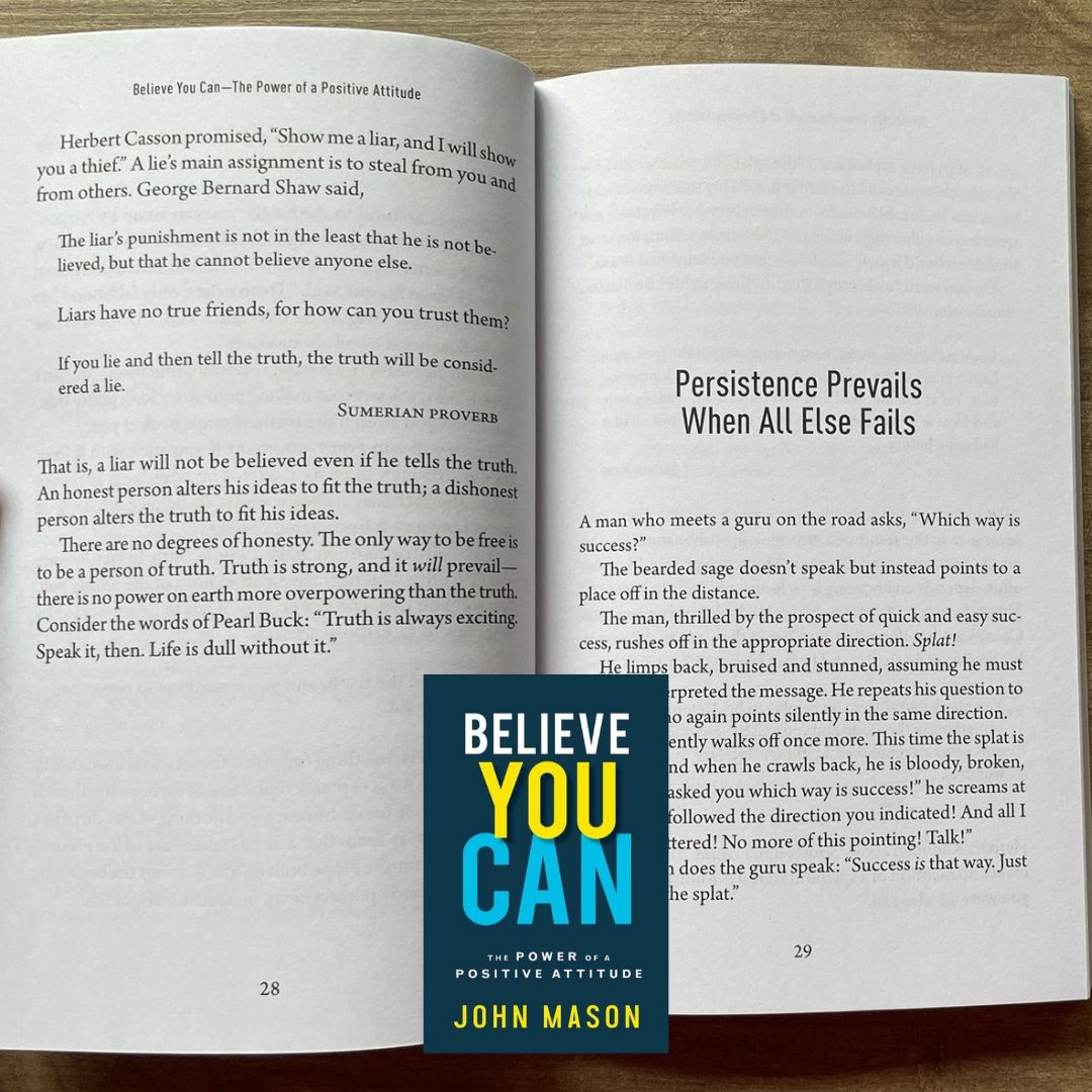 Never Give Up/ Be Uncommon/ Be Yourself/ Believe You Can/ The Power of You (by John Mason) (SINGLES) brand new softcover